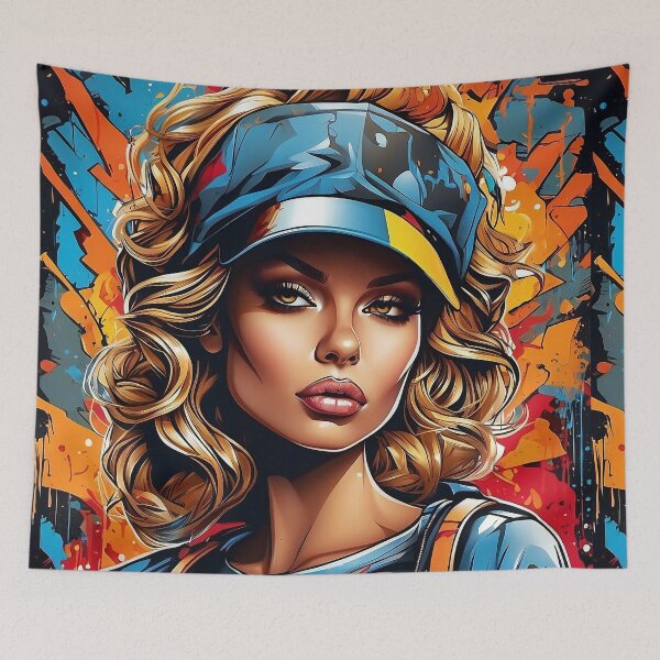 Item preview, Urban Elegance: Graffiti Glamour Meets Street Style designed and sold by ArtComixHaven.