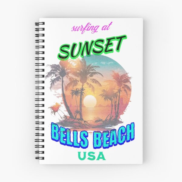 Item preview, surfing at sunset bells beach usa designed and sold by jonmobo.