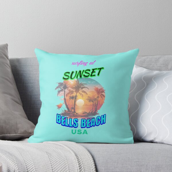 Item preview, surfing at sunset bells beach usa designed and sold by jonmobo.