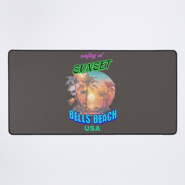 Item preview, surfing at sunset bells beach usa designed and sold by jonmobo.