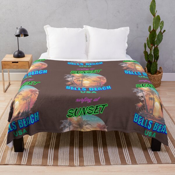 Item preview, surfing at sunset bells beach usa designed and sold by jonmobo.
