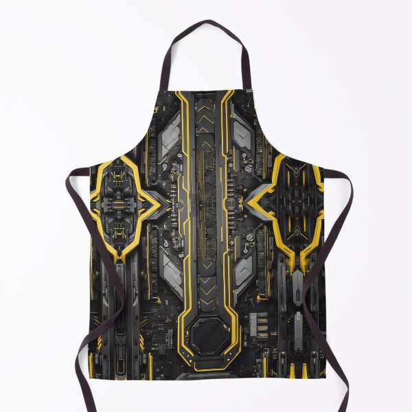Item preview, Cybernetics - Black and Yellow - 06 designed and sold by Mystic-Images.