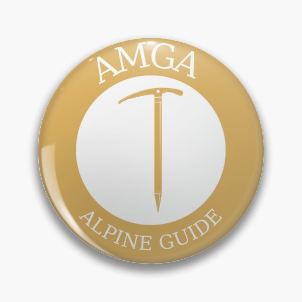 Item preview, AMGA Alpine Guide - Yellow designed and sold by crawleyzoe.