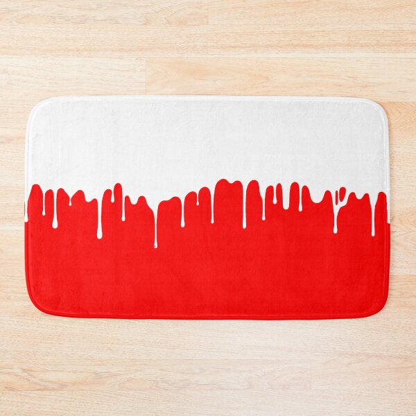 Item preview, White DRIPS on Red designed and sold by Tree45.