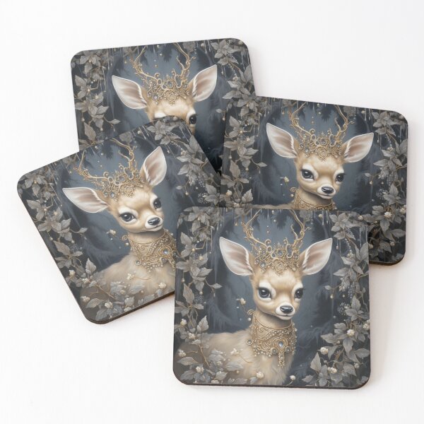 Item preview, Dazzling Baby Deer designed and sold by Nocturne  Paws.
