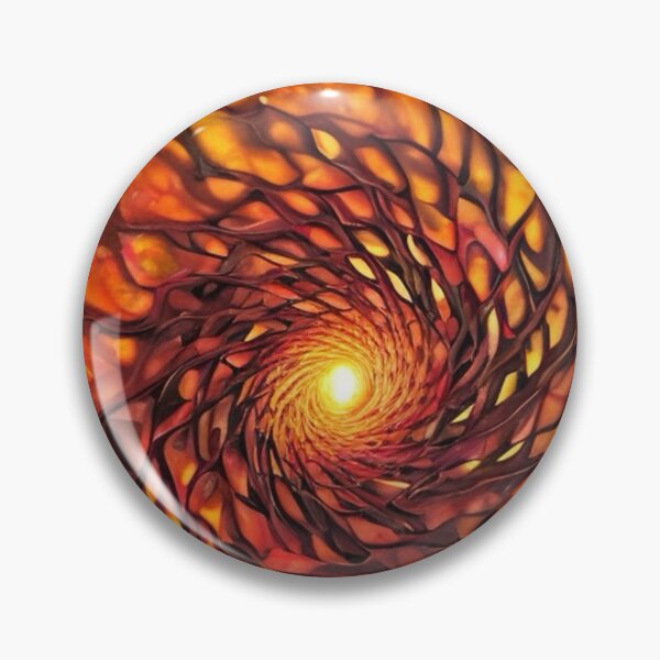 Item preview, Orange energy and yellow energy swirl  designed and sold by Hmelliger.