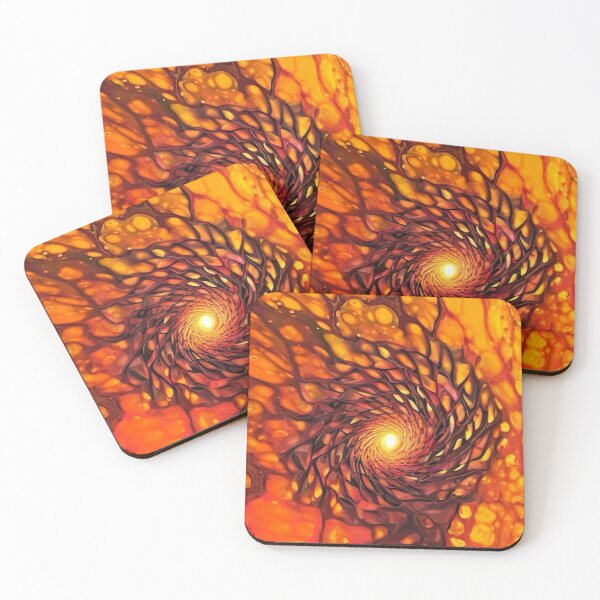 Item preview, Orange energy and yellow energy swirl  designed and sold by Hmelliger.