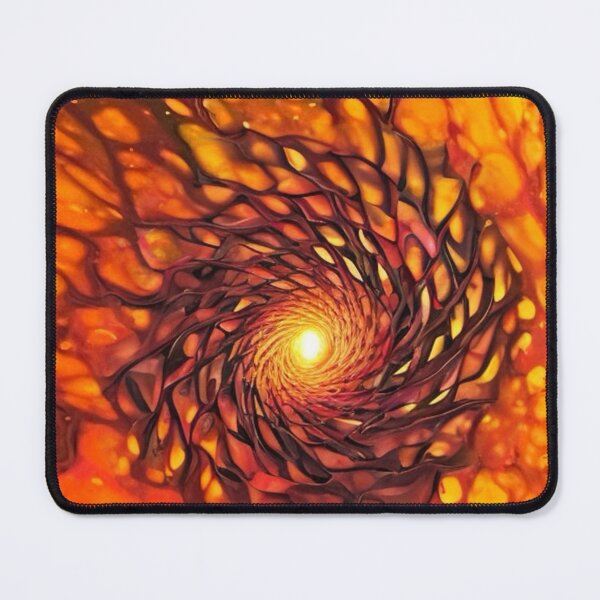 Item preview, Orange energy and yellow energy swirl  designed and sold by Hmelliger.