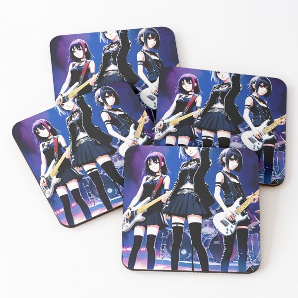 Item preview, Female Rock Band in Anime designed and sold by RockPalette.