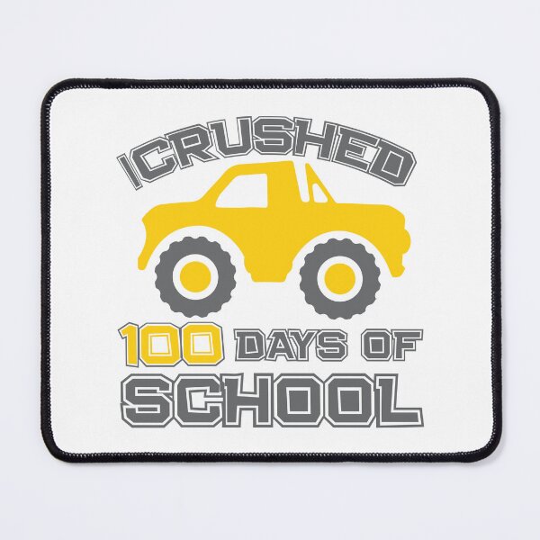 Item preview, I Crushed 100 Days Of School Monster Truck designed and sold by Smix Pixels.