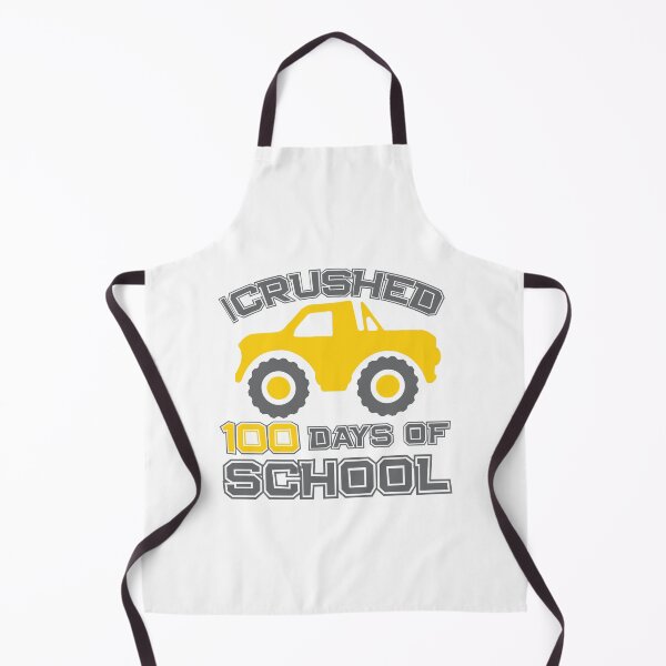 Item preview, I Crushed 100 Days Of School Monster Truck designed and sold by Smix Pixels.