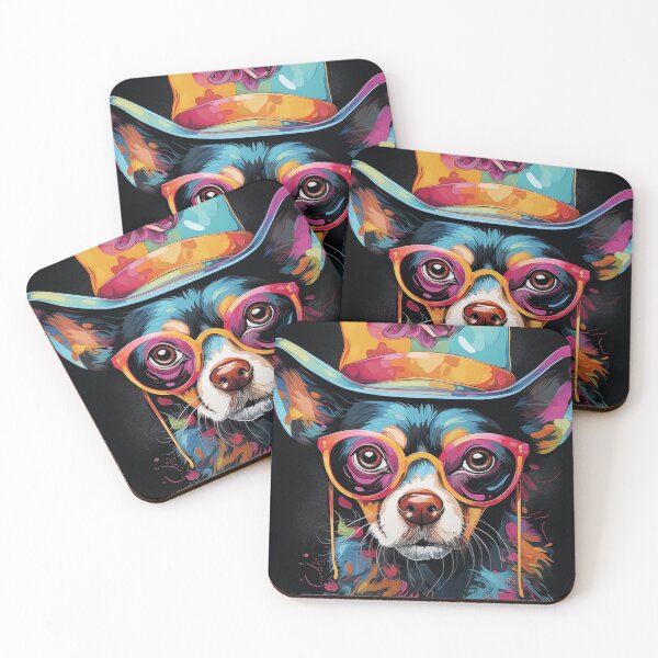 Item preview, Dressed Chihuahua Pop Art designed and sold by sheprint.
