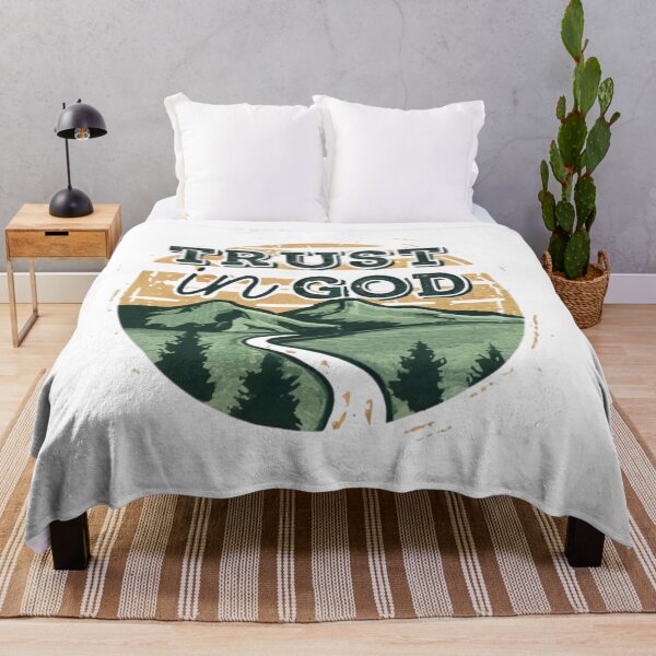 Item preview, Trust in God, Mountain Path Art designed and sold by Faithloveshop.