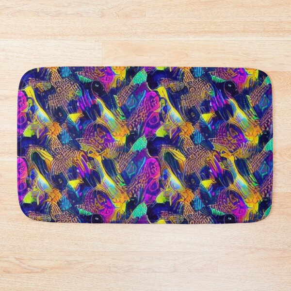 Item preview, Abstract Colorful Floral Pattern designed and sold by calibrit.