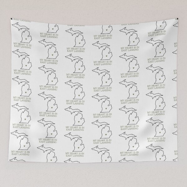 Item preview, My Heart is in East Lansing  designed and sold by KGD Theta Chapter.