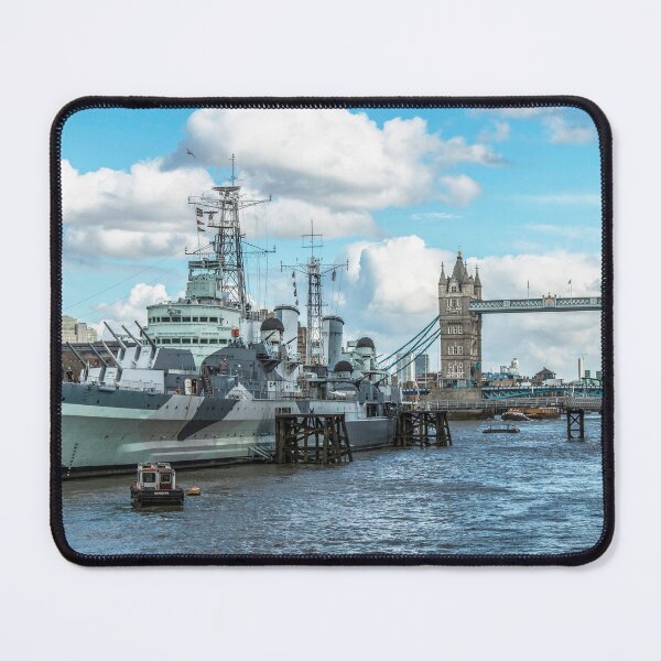 Item preview, Tower Bridge & HMS Belfast designed and sold by DavidoffDigital.