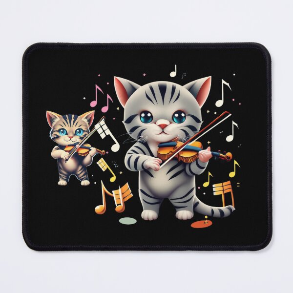 Item preview, Violin Playing Cat's designed and sold by box-artshop.