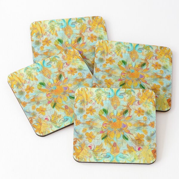 Item preview, Symmetrical multicolor prints designed and sold by Hney-5.