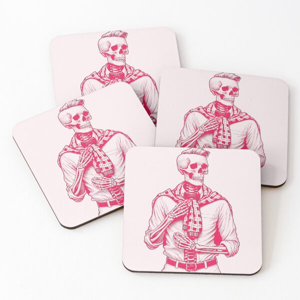 Item preview, Pink Preppy skeleton designed and sold by ShreefelDesigns.