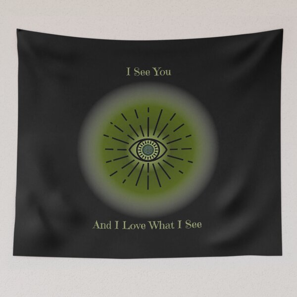 Item preview, I See You, And I Love What I See. Third Eye Love.  designed and sold by Third-Eye-Realm.