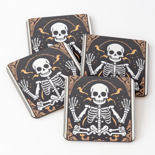 Item preview, Skull Card designed and sold by RockPalette.
