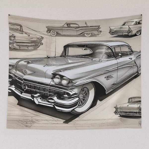 Item preview, Retro concept car designed and sold by MatrixTattoo.