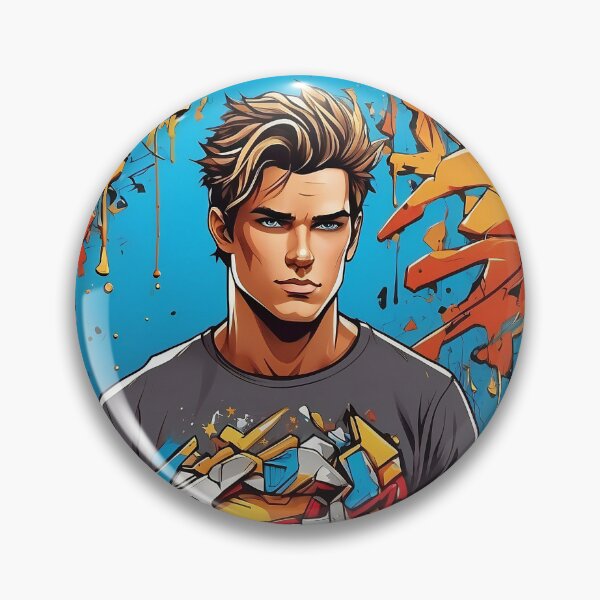Artikelvorschau, Abstrakter Held: Urban Artistic Expression T-Shirt entworfen und verkauft von ArtComixHaven.