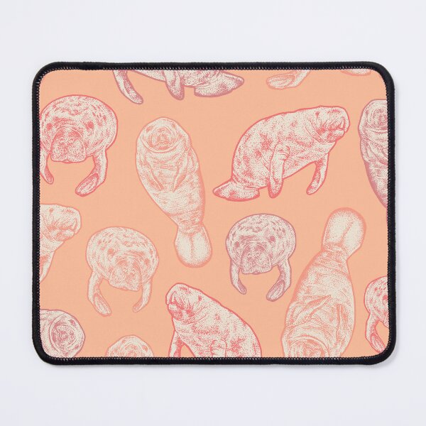 Item preview, Manatees - Peach Fuzz designed and sold by Elizabeth Weglein.