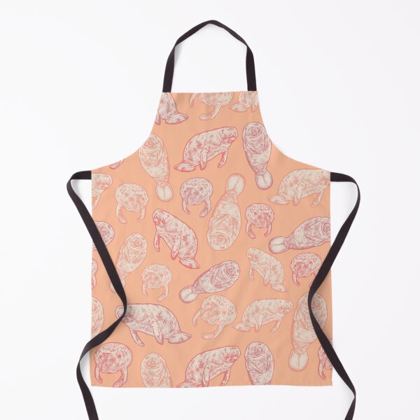 Item preview, Manatees - Peach Fuzz designed and sold by Elizabeth Weglein.
