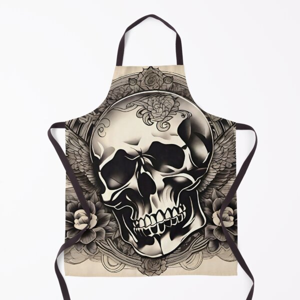 Item preview, Skull tattoo designed and sold by MatrixTattoo.