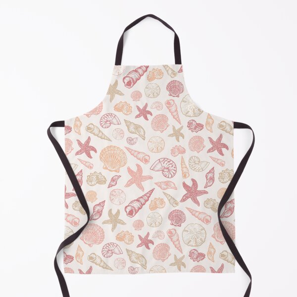 Item preview, Seashell Pattern - Peach Fuzz & Pink designed and sold by Elizabeth Weglein.