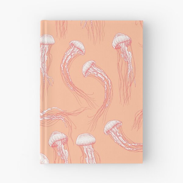 Item preview, Jellyfish Pattern - Peach Fuzz designed and sold by Elizabeth Weglein.