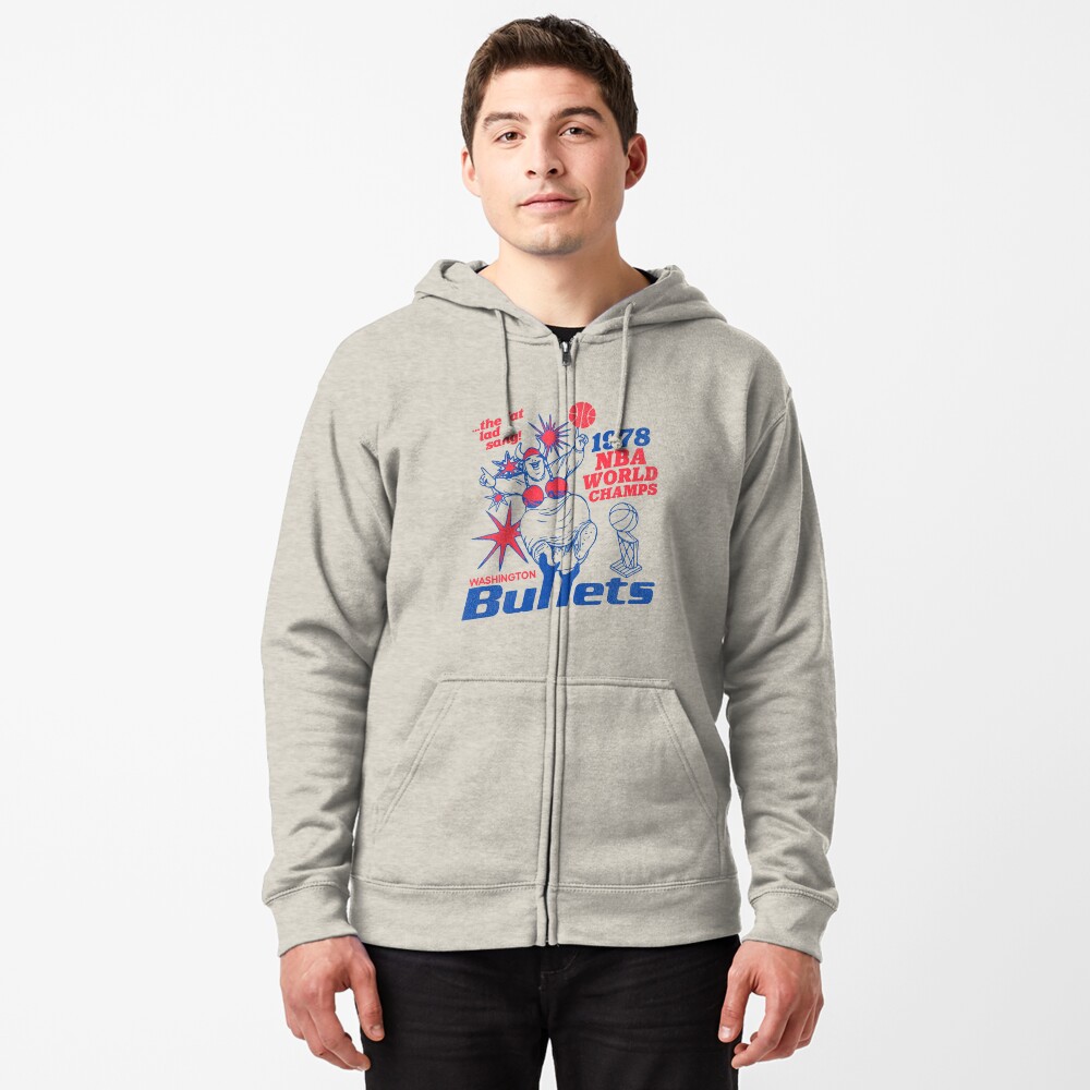 Washington Bullets 78 Pullover Hoodie for Sale by ourkid Redbubble