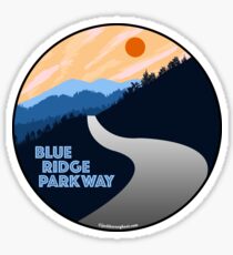 Pegatina Blue Ridge Parkway