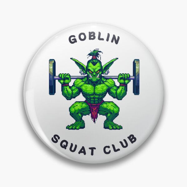 Item preview, Green Goblin Squat club designed and sold by FriskyLama.