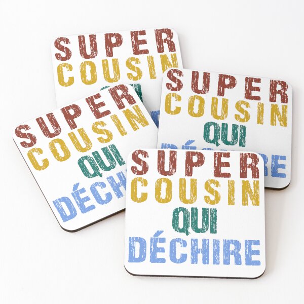 Item preview, Super cousin qui déchire designed and sold by Catsloversdotme.