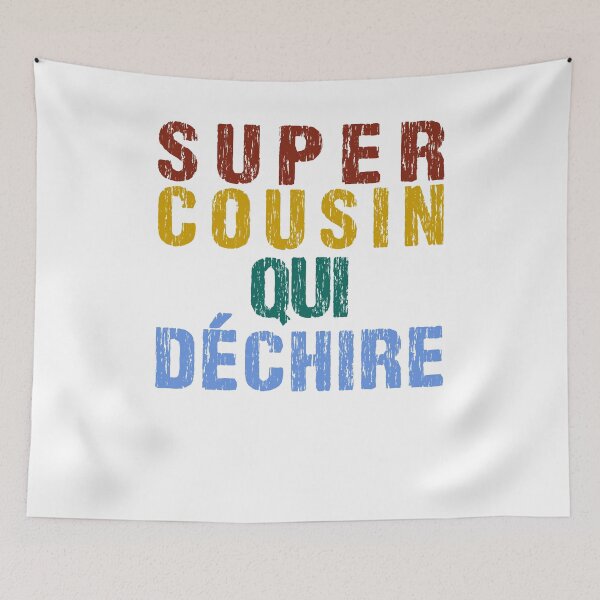 Item preview, Super cousin qui déchire designed and sold by Catsloversdotme.