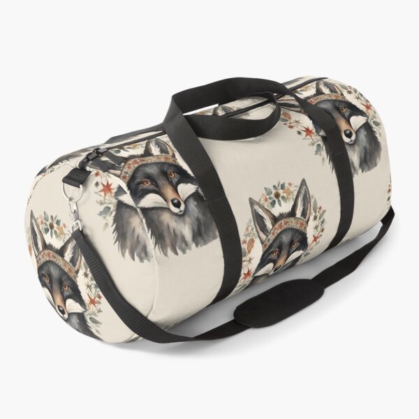 Item preview, Black Fox Woodland Floral designed and sold by FantasyMama.