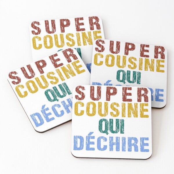 Item preview, Copy of Super cousin qui déchire designed and sold by Catsloversdotme.