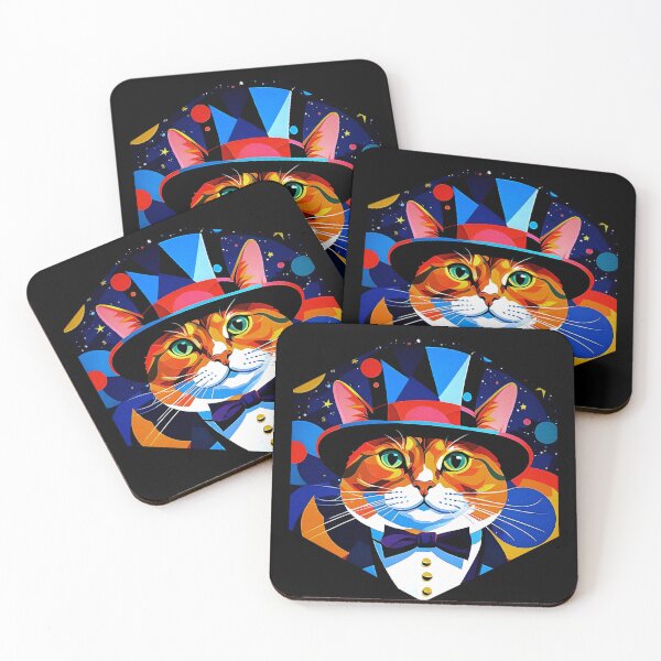 Item preview, Cosmic Distinguished Cat 11 designed and sold by Dose of Dysfunction.