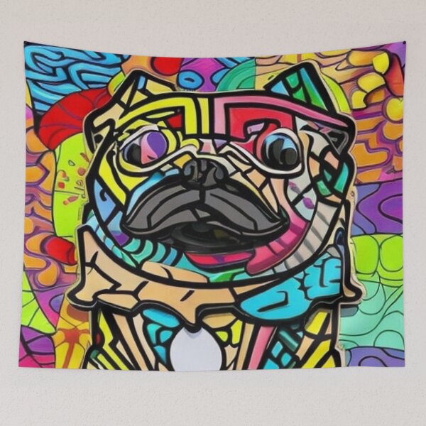 Item preview, The Pug  designed and sold by cfbennettmedia.