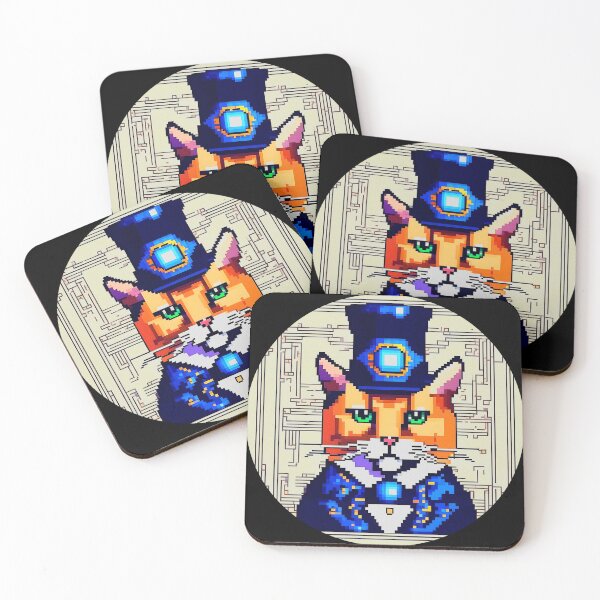 Item preview, Cosmic Distinguished Cat 13 designed and sold by Dose of Dysfunction.