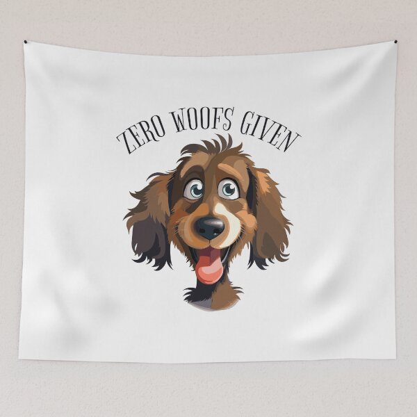 Item preview, Zero Woofs Given Dog Lover designed and sold by storefoxmix.