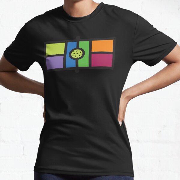 Item preview, Pickleball Court Graphic, Colorful, Bold designed and sold by danalton.