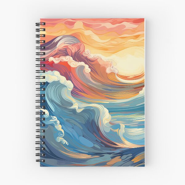 Item preview, Colorful Sunny Waves designed and sold by Humberto Braga.