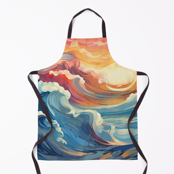 Item preview, Colorful Sunny Waves designed and sold by Humberto Braga.