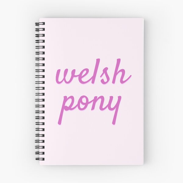 Item preview, Pink Welsh Pony Bubble Letters designed and sold by theaadesigns.