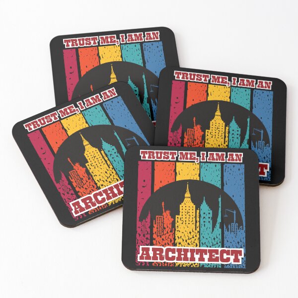 Item preview, TRUST ME, I AM AN ARCHITECT, funny gift for architect, 2 designed and sold by GroonSpace.