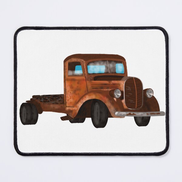 Item preview, Rusty old fashioned truck designed and sold by NicoleFehrArt.