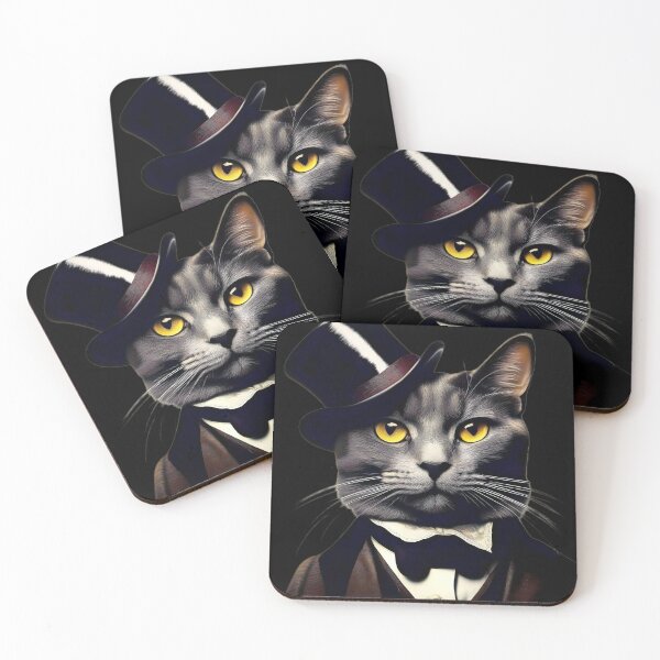 Item preview, Cosmic Distinguished Cat 18 designed and sold by Dose of Dysfunction.